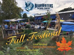 3rd Annual Fall Festival @ BearWaters Brewing Company