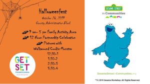 Halloweenfest- GetSet Activity Area and Cookie Monster!