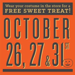 FREE sweet treat for those in costume @  Rise Southern Biscuits & Righteous Chicken Asheville