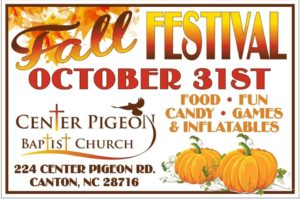 Fall Festival @ Center Pigeon Baptist Church