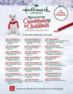 10th Anniversary Hallmark 'Countdown to Christmas' Movie @ Hallmark Channel