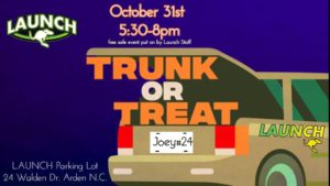 Trunk or Treat @ Launch Trampoline Park Asheville