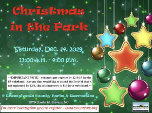 Christmas in the Park Festival