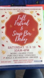 Fall Festival & Soap Box Derby @ Dr. Wesley Grant Sr. Southside Center