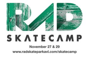 Thanksgiving Break SkateCamp @ RAD Skatepark