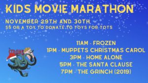 Kids Movie Marathon! @ The Strand at 38 Main