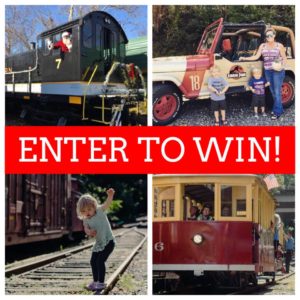 Craggy Mountain Line Railroad Jingle Bell Trolley GIVEAWAY CONTEST! @ on the Family Friendly Asheville Facebook page