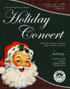 Asheville High Holiday Concert @ Asheville High School