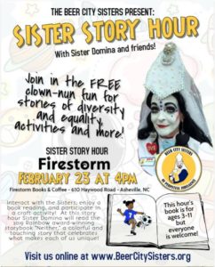 Free! Sister Story Hour (3-11yrs) @ Firestorm Books & Coffee