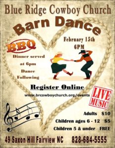 Barn Dance @ Blue Ridge Cowboy Church