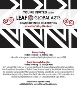 LEAF Global Arts Ribbon Cutting & Grand Opening @ LEAF Global Arts