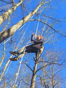 Tree Climbing with Asheville Adventure Play @ ZigZag Liberation Station & Agile Learning Community