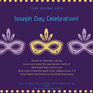 St Joseph Day Celebration! @ LEAF Global Arts