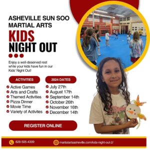 Kids Night Out @ Asheville Sun Soo Martial Arts