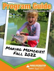 Fall Program Guide from AVL Parks & Recreation @ various locations in Asheville