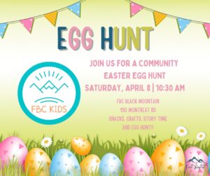 Easter Egg Hunt @ First Baptist Church of Black Mountain