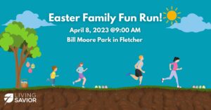 Easter Family Fun Run @ Bill Moore Community Park, Fletcher