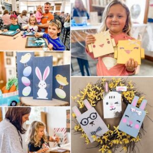 Easter $20 Make and Take Workshop @ Board & Brush Asheville, NC