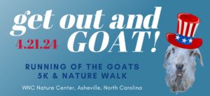 Running of the Goats 5k & Nature Walk @ WNC Nature Center