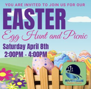 Easter Egg Hunt and Picnic @ Riverside Baptist Church