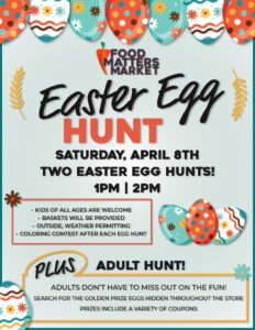 Easter Egg Hunt @ Food Matters Market - Brevard