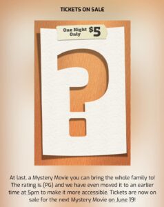 Monday Mystery Movie @ Regal Biltmore Grande & RPX theater