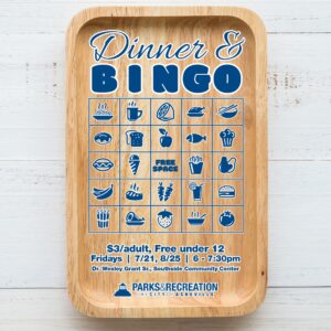 Dinner and BINGO! @ Dr. Wesley Grant Sr., Southside Community Center