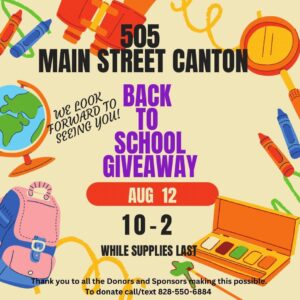 Back to School Giveaway @ 505 Main Street Canton