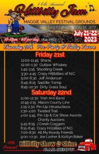 Annual Hillbilly Jam @ Maggie Valley Festival Grounds