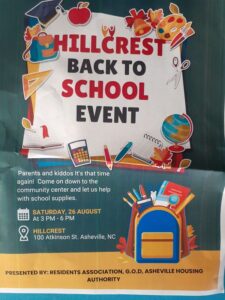 Back-to-School Bash @ Hillcrest Apartments