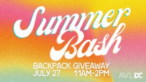 Summer Bash - Backpack Giveaway @ Martin Luther King Jr. Park