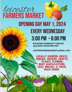 Leicester Farmers Market @ Leicester Community Center