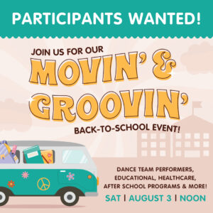 Movin' & Groovin' Back-to-School Event @ Blue Ridge Mall