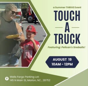 Touch-A-Truck: A Summer THRIVE Event @ Wells Fargo Parking Lot