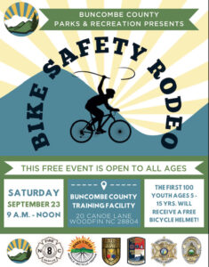 Bike Safety Rodeo @ Buncombe County Training Facility