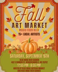 Fall Artisan Market @ Blue Riudge Beer Garden