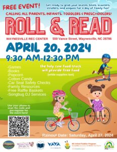 Roll & Read @ Waynesville Rec Center