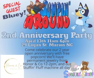 2nd Anniversary Party with Special Guest Bluey! @ Jumpin' Around LLC