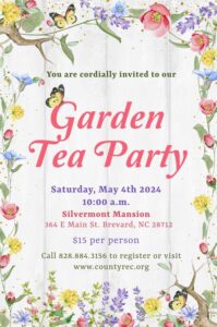 Garden Tea Party @ Silvermont Mansion