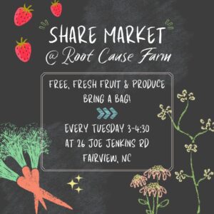 Share the Harvest: FREE Farmers Market @ Root Cause Farm