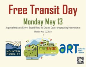 FREE Transit Day @ any Asheville Rides Transit (ART) public transportation route