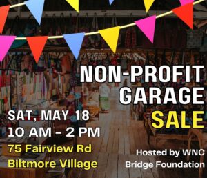 Non Profit Garage Sale @ WNC Bridge Foundation