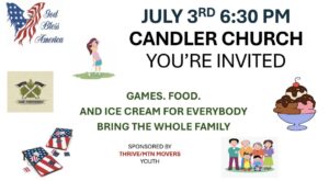 Independence Day Ice Cream Social & Fellowship @ Candler Church 