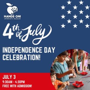 Independence Day Celebration @ Hands On Children's Museum - WNC