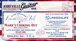 July 4th Cookout & Potluck @ Asheville Guitar Bar