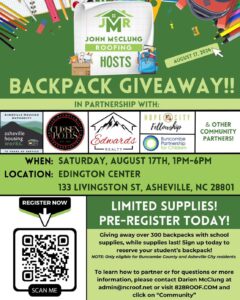 Backpack Giveaway @ Arthur R. Edington Education & Career Center