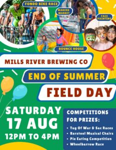 End of Summer Field Day @ Mills River Brewery