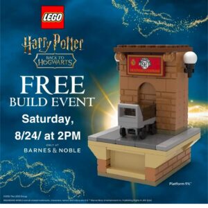 FREE LEGO BUILD! Harry Potter Back to Hogwarts @ Barnes & Noble Biltmore Park