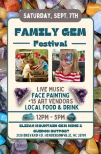 Family Gem & Art Festival @ Elijah Mountain Gem Mine